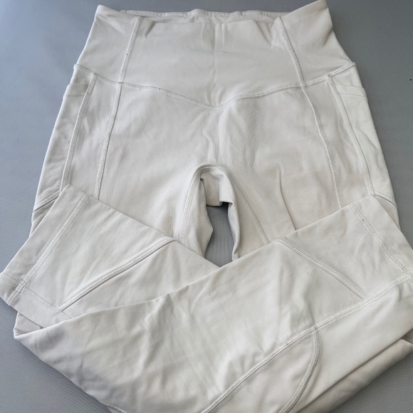 lululemon athletica Pants - LULULEMON white leggings